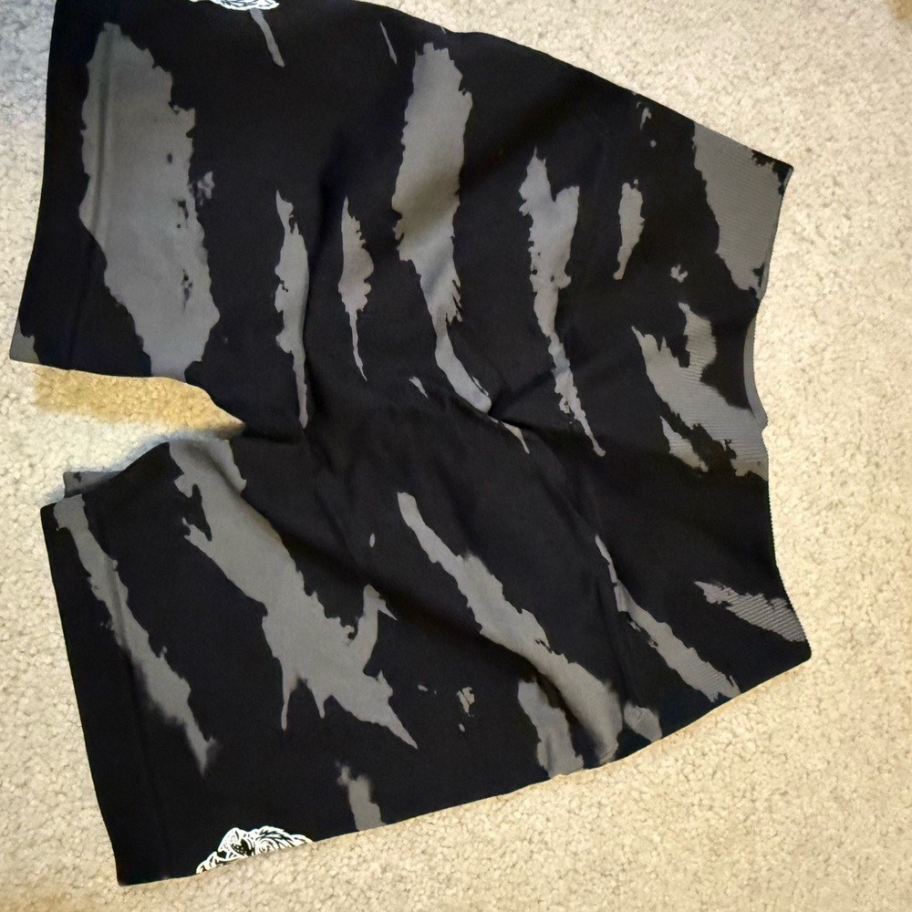 Darc Sport Black and Gray Athletic Shorts